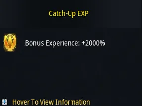 Catch-Up EXP System